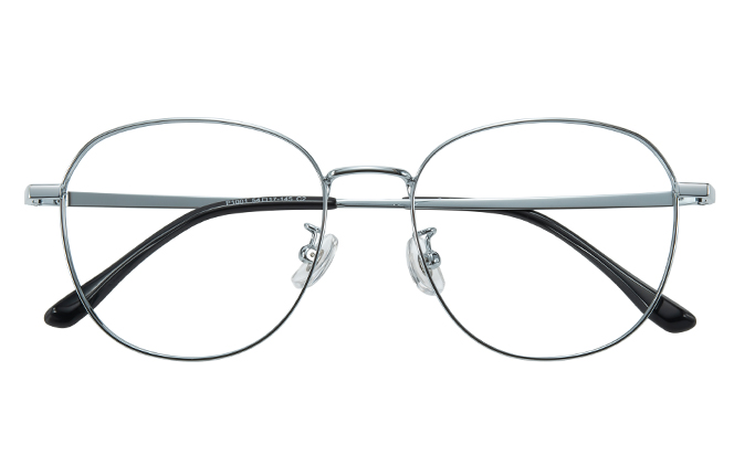 100366 Round Titanium Eyeglasses