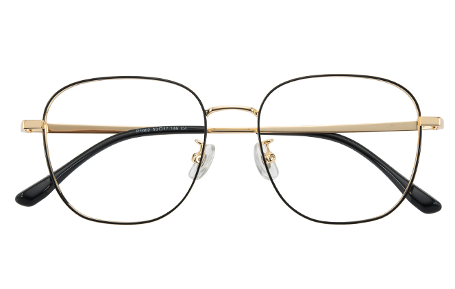 100367 Square  Titanium Eyeglasses