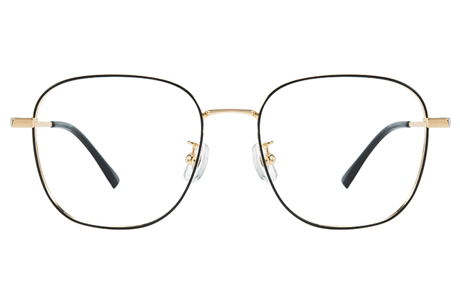100367 Square  Titanium Eyeglasses