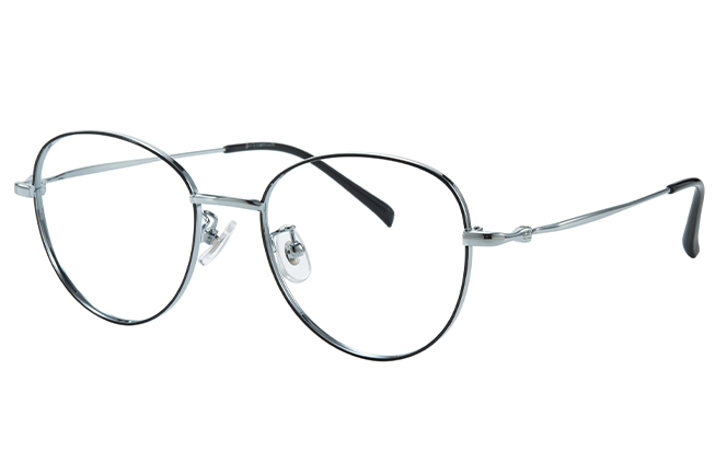 100368 Cateye  Titanium Eyeglasses