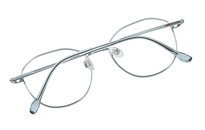 100370 Geometric Titanium Eyeglasses
