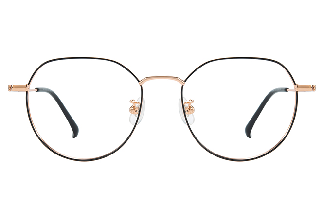 100371 Geometric Titanium Eyeglasses