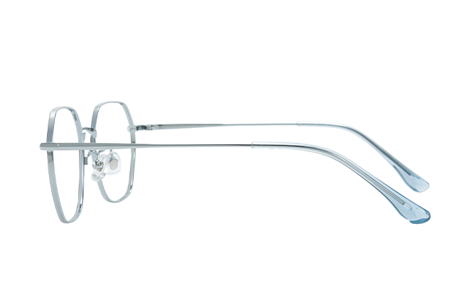 100374 Geometric Titanium Eyeglasses