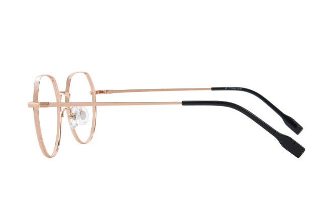 100379 Geometric Titanium Eyeglasses