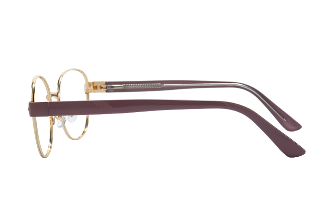 100386 Round Spring Hinge Eyeglasses