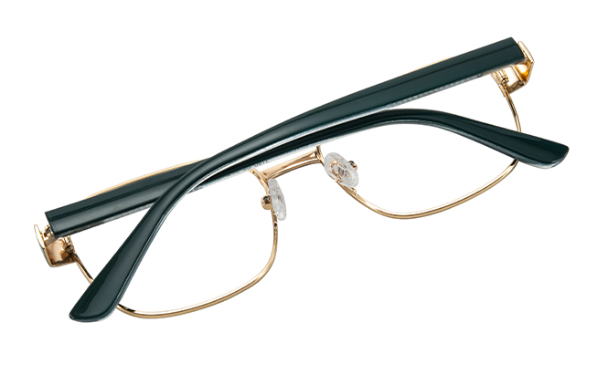 100387 Square Spring Hinge Eyeglasses