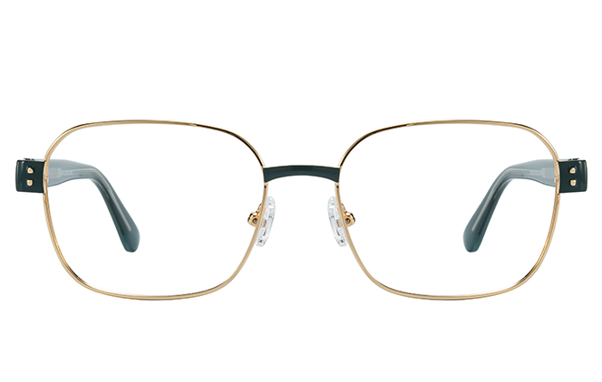 100387 Square Spring Hinge Eyeglasses