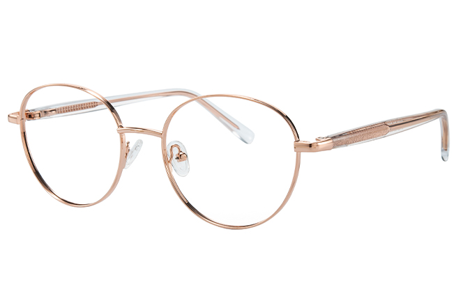 100388 Round Spring Hinge Eyeglasses