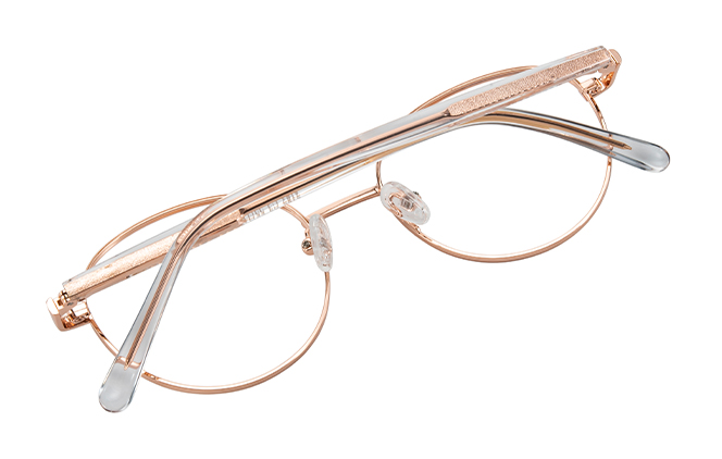 100388 Round Spring Hinge Eyeglasses
