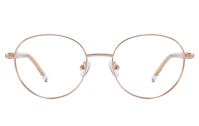 100388 Round Spring Hinge Eyeglasses
