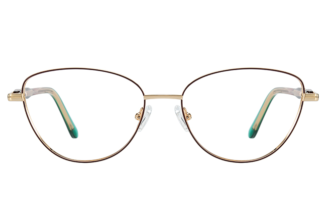 100389 Cateye Spring Hinge Eyeglasses