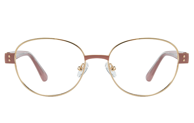 100391 Round Spring Hinge Eyeglasses