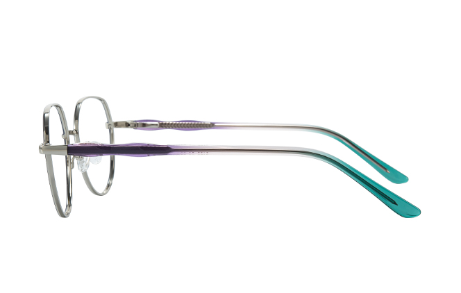 100392 Geometric Spring Hinge Eyeglasses