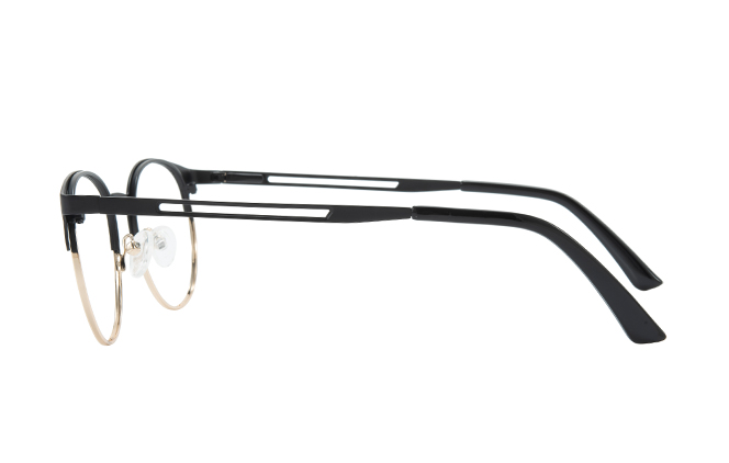 100398 Browline Spring Hinge Eyeglasses