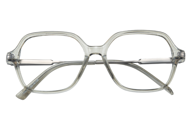 200777 Geometric Spring Hinge Eyeglasses