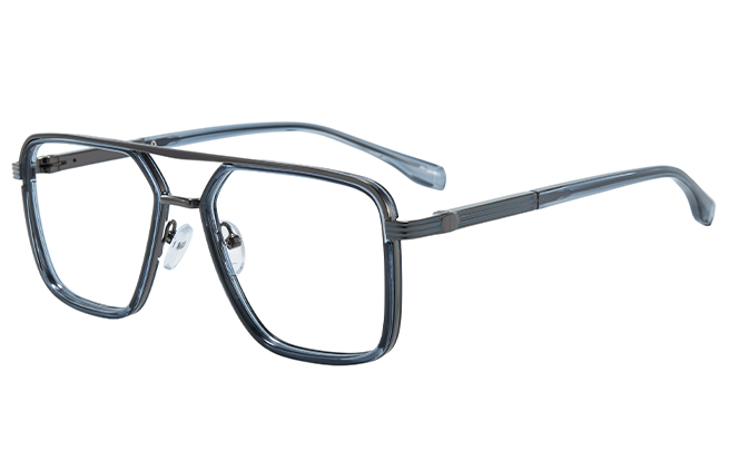 200809 Aviator Spring Hinge   Eyeglasses 