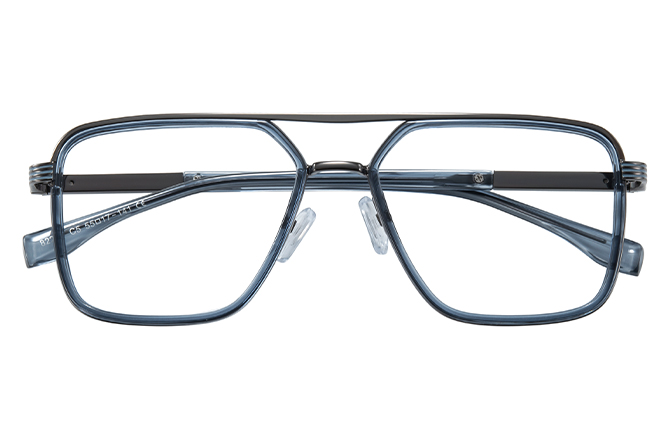 200809 Aviator Spring Hinge   Eyeglasses 