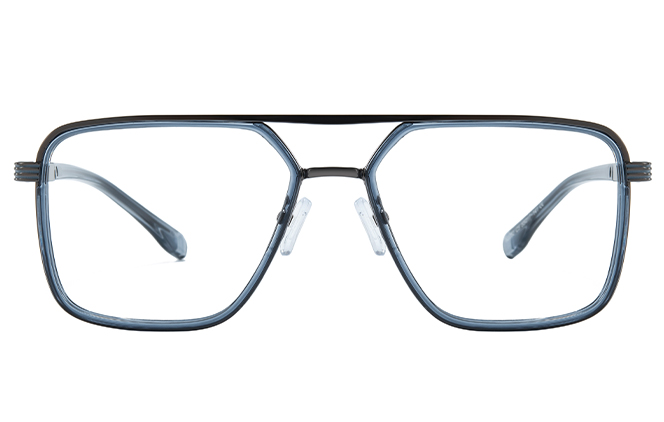 200809 Aviator Spring Hinge   Eyeglasses 