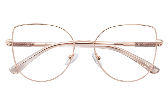 200810 Cateye Spring Hinge   Eyeglasses 