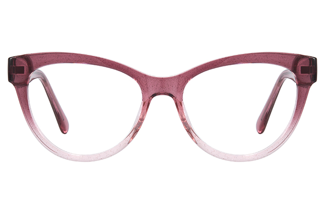 200837 Cateye Magnetic Clip on Eyeglasses 