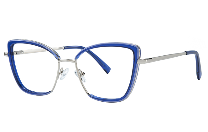 200843 Cateye Spring Hinge Eyeglasses 