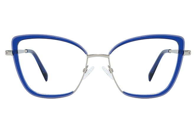 200843 Cateye Spring Hinge Eyeglasses 