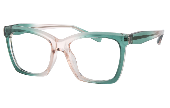 200846 Cateye Spring Hinge Eyeglasses 