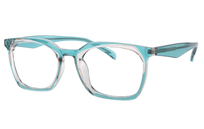 200848 Rectangle Spring Hinge Eyeglasses 