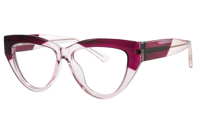200862 Cateye Spring Hinge Eyeglasses 