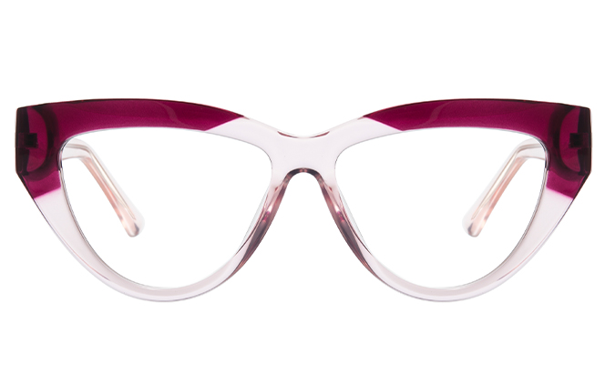 200862 Cateye Spring Hinge Eyeglasses 