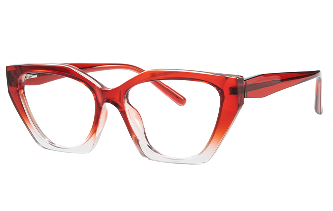 200867 Cateye Spring Hinge Eyeglasses 