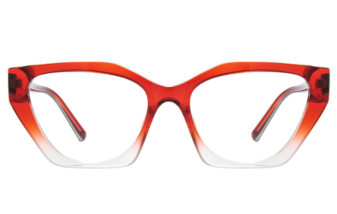 200867 Cateye Spring Hinge Eyeglasses 
