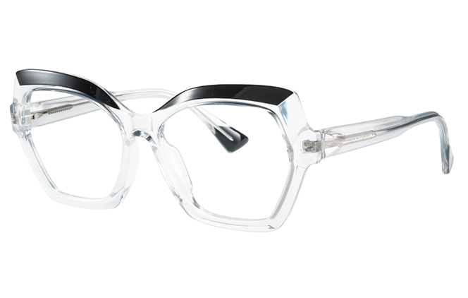200869 Cateye Spring Hinge Eyeglasses 