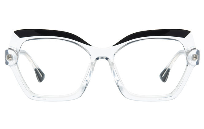 200869 Cateye Spring Hinge Eyeglasses 