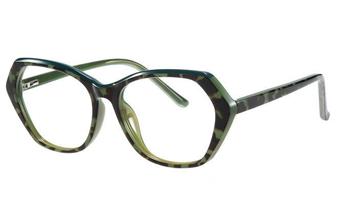 200871 Cateye Spring Hinge Eyeglasses 