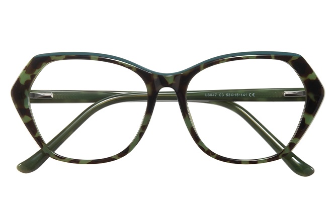 200871 Cateye Spring Hinge Eyeglasses 