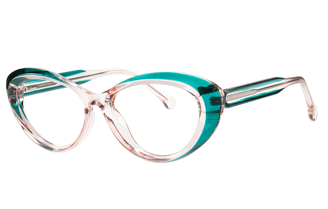 200872 Cateye Spring Hinge Eyeglasses 