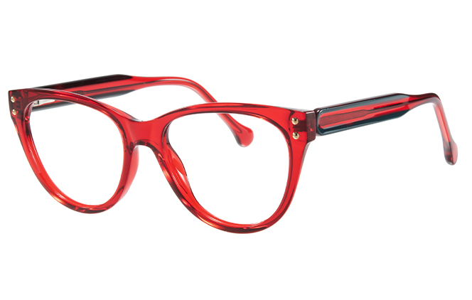200873 Cateye Spring Hinge Eyeglasses 