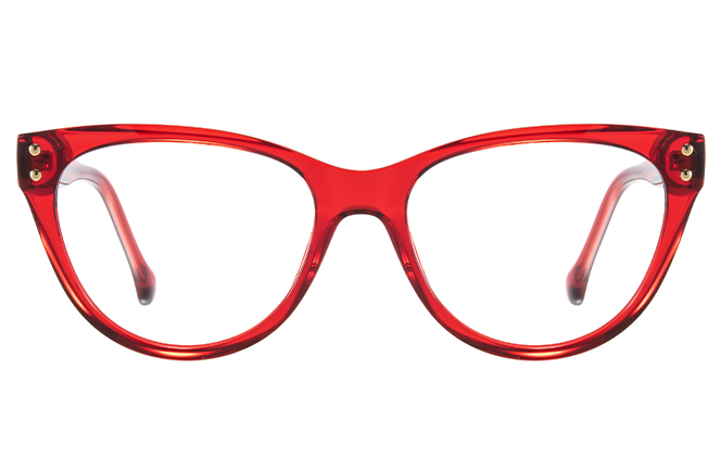 200873 Cateye Spring Hinge Eyeglasses 
