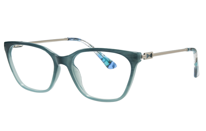 200875 Rectangle Spring Hinge Eyeglasses 
