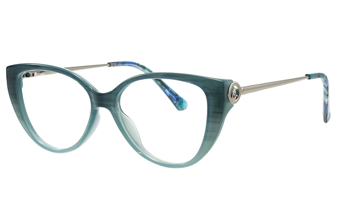 200876 Cateye Spring Hinge Eyeglasses 