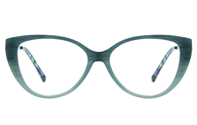 200876 Cateye Spring Hinge Eyeglasses 