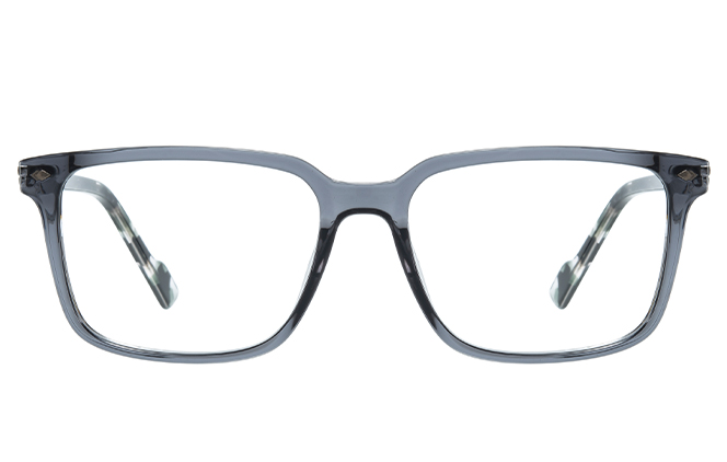 200881 Rectangle Spring Hinge Eyeglasses 