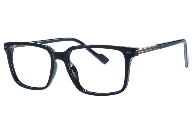 200881 Rectangle Spring Hinge Eyeglasses 