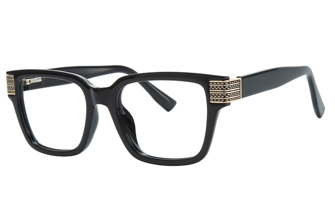 200899 Rectangle Spring Hinge Eyeglasses