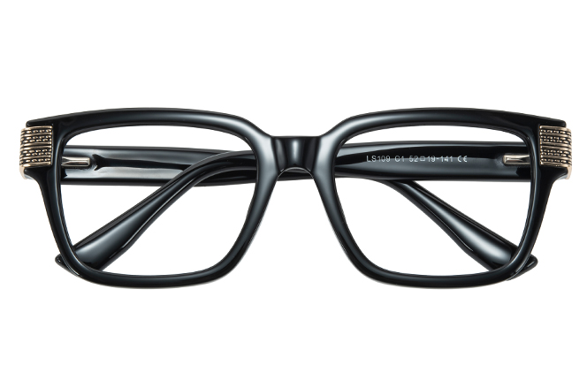200899 Rectangle Spring Hinge Eyeglasses