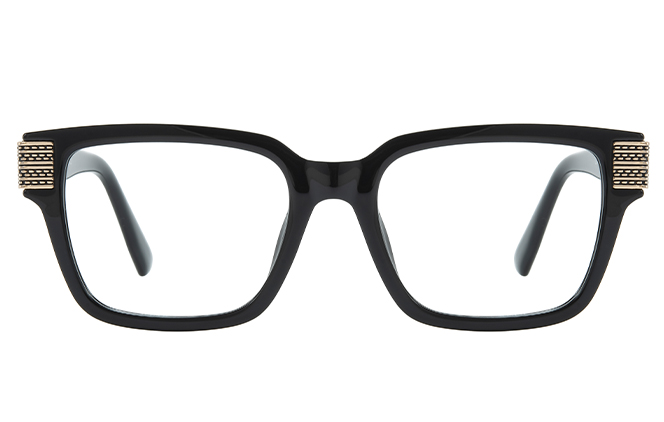 200899 Rectangle Spring Hinge Eyeglasses