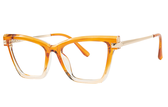200902 Cateye Spring Hinge Eyeglasses