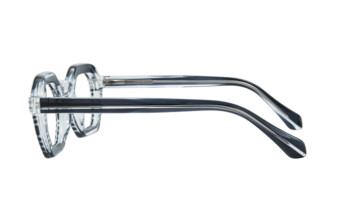 200912 Geometric Spring Hinge Eyeglasses 