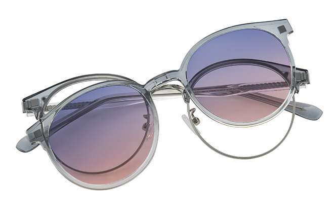 200918 Round Magnetic Clip On Eyeglasses